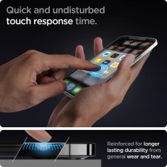 Spigen TVRDENÉ SKLO SPIGEN GLAS.TR "EZ FIT" 2 BALENIE IPHONE 12/12 PRO