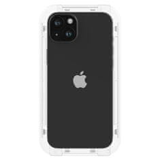 Spigen TVRDENÉ SKLO SPIGEN GLAS.TR "EZ FIT" FC IPHONE 15 ČIERNA