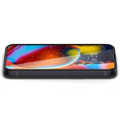 Spigen TVRDENÉ SKLO SPIGEN GLASS FC IPHONE 13 PRO MAX / 14 PLUS ČIERNA