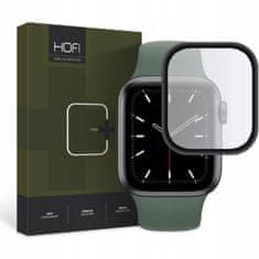 Hofi HOFI HYBRIDNÉ SKLENÉ HODINKY APPLE 4 / 5 / 6 / SE (44MM) ČIERNA