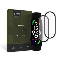 Hofi HYBRID GLASS HOFI HYBRID PRO+ 2 BALENIE XIAOMI MI SMART BAND 7/7 NFC ČIERNA