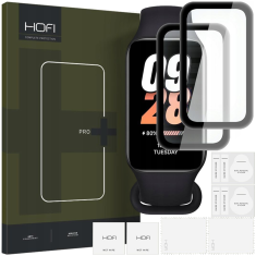 Hofi HYBRID GLASS HOFI HYBRID PRO+ 2 BALENIE XIAOMI SMART BAND 8 ACTIVE BLACK