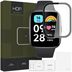 Hofi HOFI HYBRID PRO+ HYBRID GLASS XIAOMI REDMI WATCH 3 ACTIVE BLACK