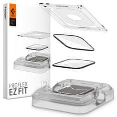 Spigen SPIGEN PROFLEX HYBRID GLASS "EZ FIT" 2-BALENIE APPLE HODINKY 7/8 (41 MM)