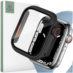 Tech-protect TECH-PROTECT DEFENSE360 APPLE WATCH 4/5/6/SE (44MM) ČIERNA/ORANŽOVÁ