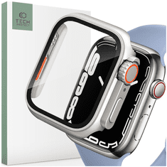 Tech-protect TECH-PROTECT DEFENSE360 APPLE WATCH 4 / 5 / 6 / SE (44MM) TITÁN/ORANŽOVÁ