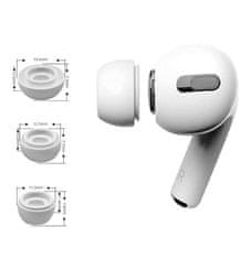 Tech-protect TECH-PROTECT UŠNÉ ŠPIČKY 3 BALENIE APPLE AIRPODS PRO 1/2 BIELA