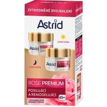 Astrid Astrid - Rose Premium Duopack ( 65+ ) - Dárková sada pleťové péče 