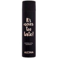 Alcina Alcina - It´s Never Too Late! Coffein Vital Shampoo - Kofeinový revitalizační šampon 250ml 