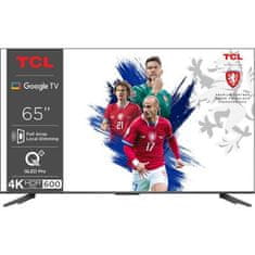 TCL UHD QLED televize 65C655 PRO