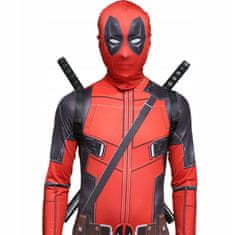 Korbi Kostým Deadpool + 2 meče – dospelý, veľkosť S/M