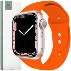 Tech-protect TECH-PROTECT ICONBAND APPLE HODINKY 4 / 5 / 6 / 7 / 8 / 9 / SE / ULTRA 1 / 2 (42 / 44 / 45 / 49 MM) ORANŽOVÉ