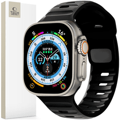 Tech-protect TECH-PROTECT ICONBAND LINE APPLE HODINKY 4 / 5 / 6 / 7 / 8 / 9 / SE / ULTRA 1 / 2 (42 / 44 / 45 / 49 MM) ČIERNA