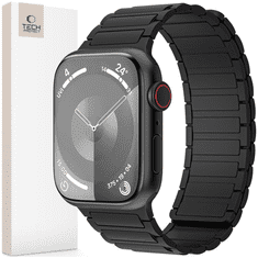 Tech-protect TECH-PROTECT ICONBAND MAGNETICKÉ APPLE HODINKY 4 / 5 / 6 / 7 / 8 / 9 / SE / ULTRA 1 / 2 (42 / 44 / 45 / 49 MM) ČIERNA