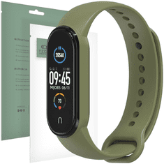 Tech-protect TECH-PROTECT ICONBAND XIAOMI MI SMART BAND 5 / 6 / 7 / NFC VOJENSKÁ ZELENÁ