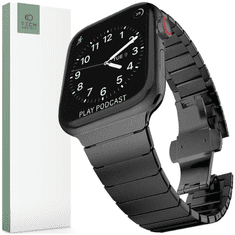 Tech-protect TECH-PROTECT LINKBAND APPLE WATCH 4 / 5 / 6 / 7 / 8 / 9 / SE / ULTRA 1 / 2 (42 / 44 / 45 / 49 MM) ČIERNA