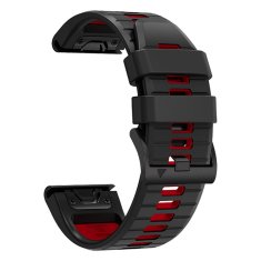 Tech-protect TECH-PROTECT ICONBAND PRO GARMIN FENIX 3 / 5X / 3HR / 5X PLUS / 6X / 6X PRO / 7X ČIERNA/ČERVENÁ