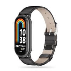 Tech-protect TECH-PROTECT KOŽENKA XIAOMI SMART BAND 8/8 NFC ČIERNA