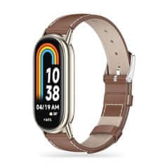 Tech-protect TECH-PROTECT KOŽENKA XIAOMI SMART BAND 8/8 NFC HNEDÁ