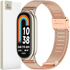 Tech-protect TECH-PROTECT MILANESBAND XIAOMI SMART BAND 8/8 NFC ROSE GOLD