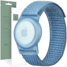 Tech-protect TECH-PROTECT NYLON PRE KIDS APPLE AIRTAG MODRÁ