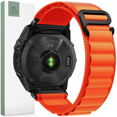 Tech-protect TECH-PROTECT NYLON PRO GARMIN FENIX 5 / 6 / 6 PRO / 7 ORANŽOVÁ