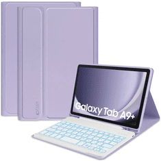 Tech-protect TECH-PROTECT SC PEN + KLÁVESNICA GALAXY TAB A9+ PLUS 11,0 X210 / X215 / X216 FIALOVÁ