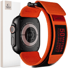 Tech-protect TECH-PROTECT SCOUT PRO APPLE HODINKY 4 / 5 / 6 / 7 / 8 / 9 / SE / ULTRA 1 / 2 (42 / 44 / 45 / 49 MM) ORANŽOVÉ