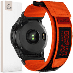 Tech-protect TECH-PROTECT SCOUT PRO GARMIN FENIX 5 / 6 / 6 PRO / 7 ORANŽOVÁ