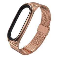 Tech-protect TECH-PROTECT MILANESBAND XIAOMI MI SMART BAND 5/6/6 NFC ROSE GOLD