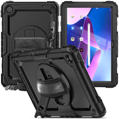 Tech-protect TECH-PROTECT SOLID360 LENOVO TAB M10 PLUS 10.6 3. GEN. TB-125 / TB-128 ČIERNA