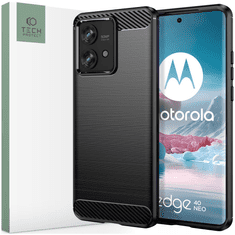 Tech-protect TECH-PROTECT TPUCARBON MOTOROLA EDGE 40 NEO ČIERNA