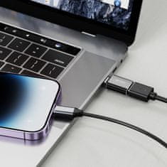 Tech-protect TECH-PROTECT ULTRABOOST ADAPTÉR BLESK NA USB OTG ČIERNA