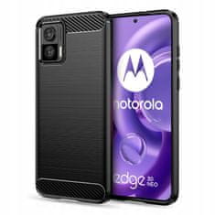 Tech-protect TECH-PROTECT TPUCARBON MOTOROLA EDGE 30 NEO ČIERNA