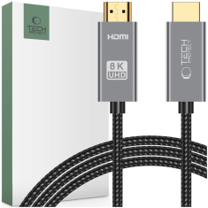 Tech-protect TECH-PROTECT ULTRABOOST HDMI 2.1 KÁBEL 4K 120HZ / 8K 60HZ 200CM ČIERNA