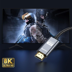 Tech-protect TECH-PROTECT ULTRABOOST HDMI 2.1 KÁBEL 4K 120HZ / 8K 60HZ 200CM ČIERNA