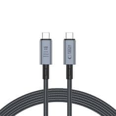 Tech-protect TECH-PROTECT ULTRABOOST MAX USB 4.0 8K 40GBPS KÁBEL TYPU C PD240W 200CM ŠEDÝ