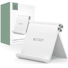 Tech-protect TECH-PROTECT Z1 UNIVERZÁLNY DRŽIAK NA STOJAN NA SMARTFÓN A TABLET BIELY