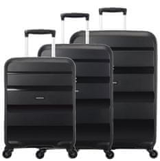 American Tourister Sada kufrov Bon Air Black 3-set