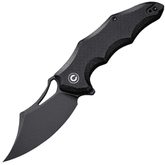 Civilight C23046-1 Chiro vreckový nôž 7,9 cm, Black Stonewash, čierna, G10