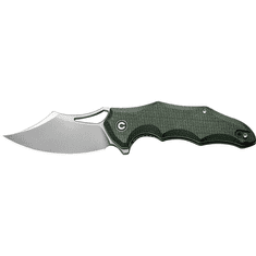 Civilight C23046-2 Chiro vreckový nôž 7,9 cm, Satin, zelená, Micarta