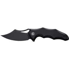 Civilight C23046-1 Chiro vreckový nôž 7,9 cm, Black Stonewash, čierna, G10