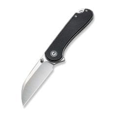 Civilight C18062AF-1 Elementum Wharncliffe vreckový nôž 7,6 cm, Satin, čierna, G10, oceľ