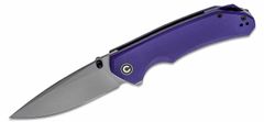 Civilight C2102A Brazen Purple vreckový nôž 8,8 cm, Stonewash, fialová, G10