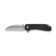 Civilight C18062AF-1 Elementum Wharncliffe vreckový nôž 7,6 cm, Satin, čierna, G10, oceľ