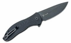 Civilight C20075D-1 Synergy3 Drop Point vreckový nôž 8,2 cm, Black Stonewash, čierna, G10