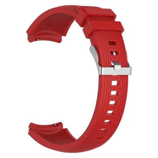 BStrap Silicone Davis remienok na Samsung Gear S3, dark red