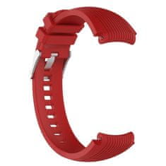 BStrap Silicone Davis remienok na Samsung Gear S3, dark red