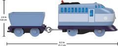 Mattel Nová mašinka Kenji s vagónom - TrackMaster HHN40