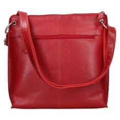 Lagen Dámska kožená crossbody kabelka blc/3287/16 Red